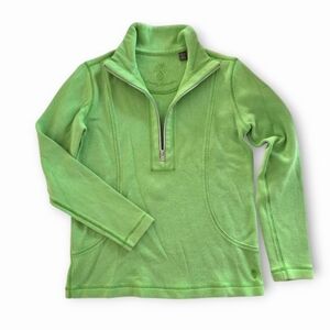 Tommy Bahama Quarter Zip Lime Green